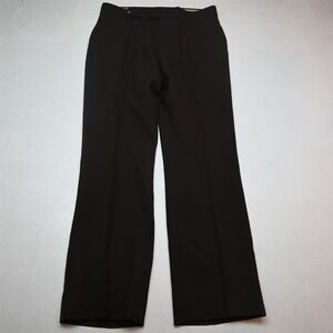 Vtg Jaymar 34x34 Brown Sansabelt Bootcut 80s Dress Mens Pants